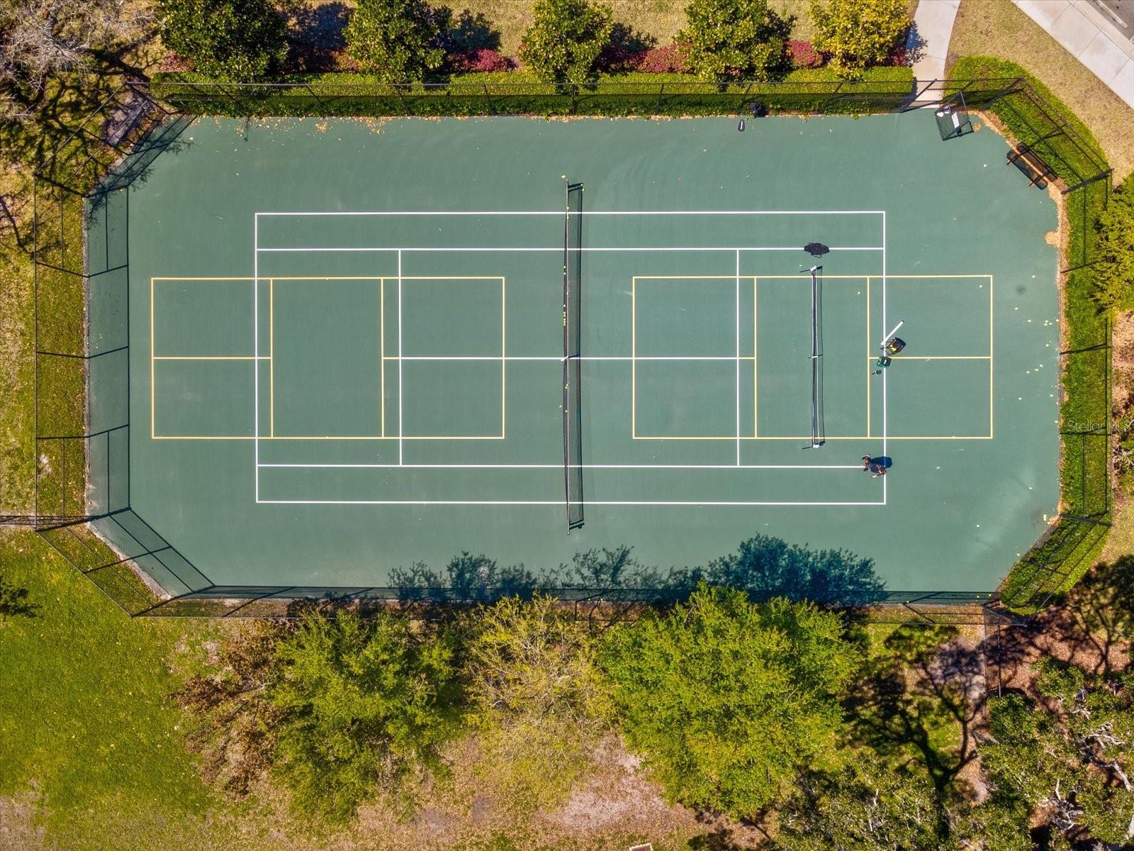 Tennis/Pickle ball court