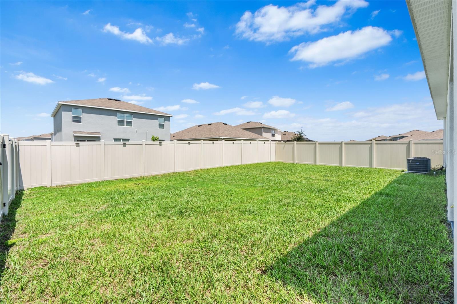 Fenced Backyard