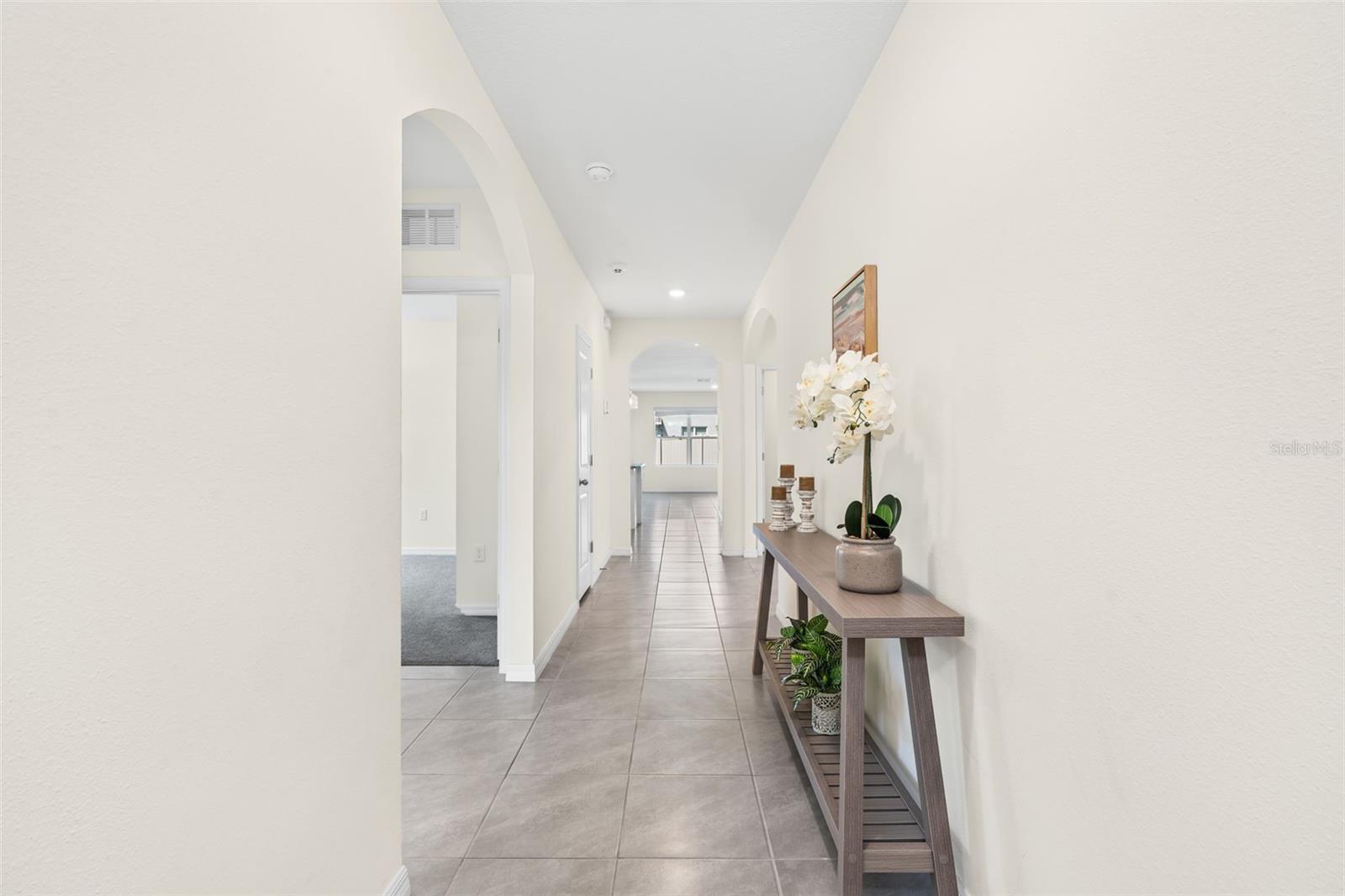 Long Wide Hallway