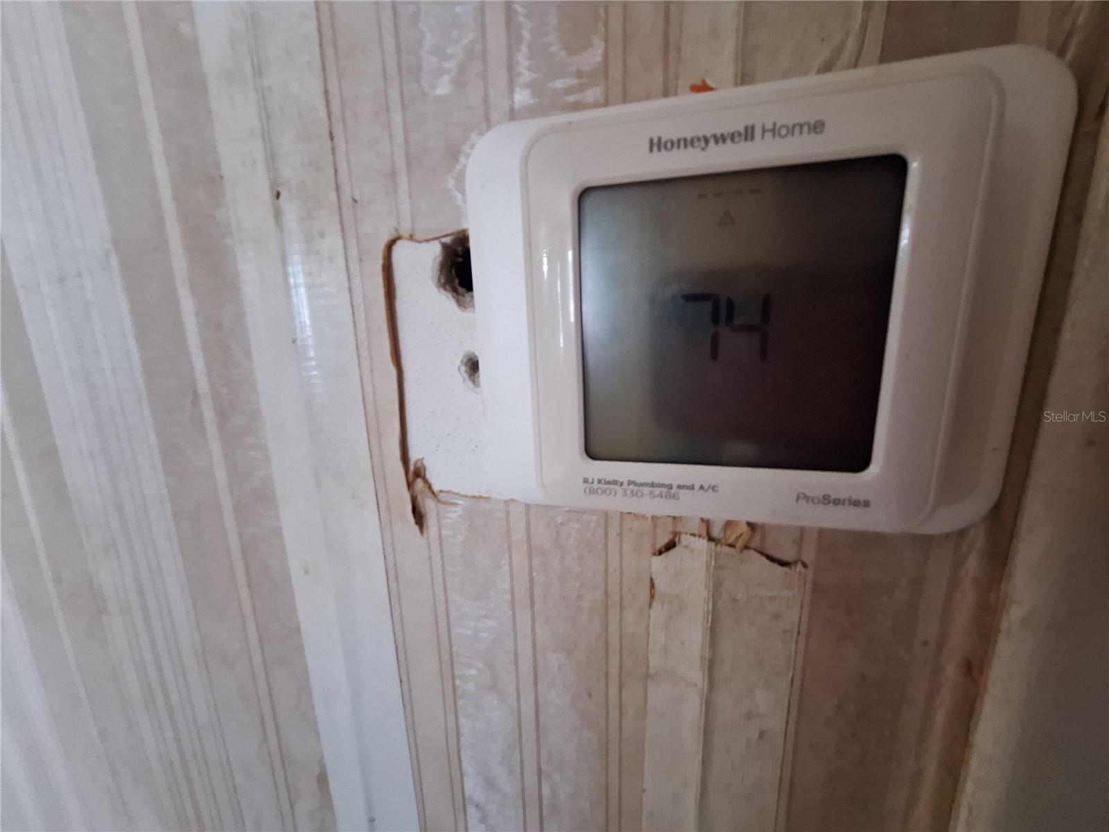 New A/C and Thermostat