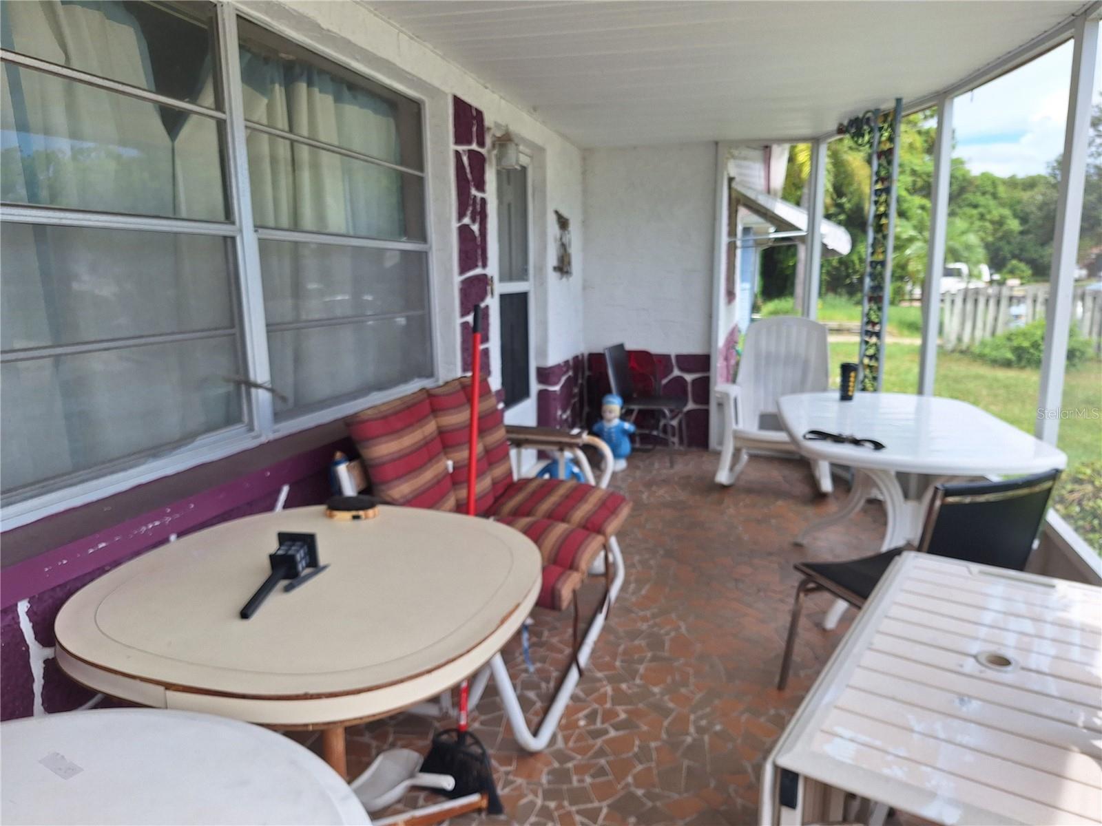 Screened Front Porch