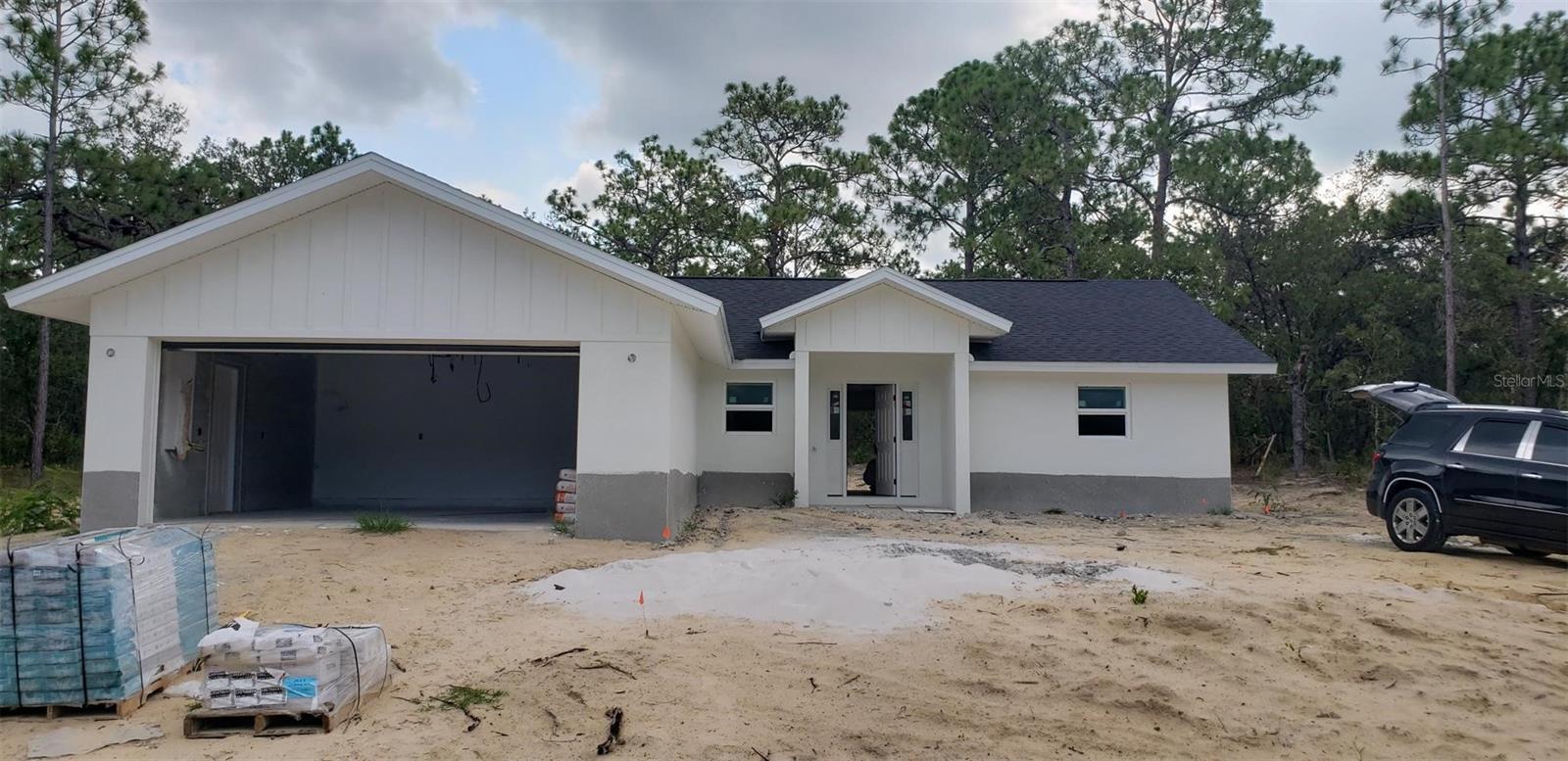 Front Exterior Under Construction