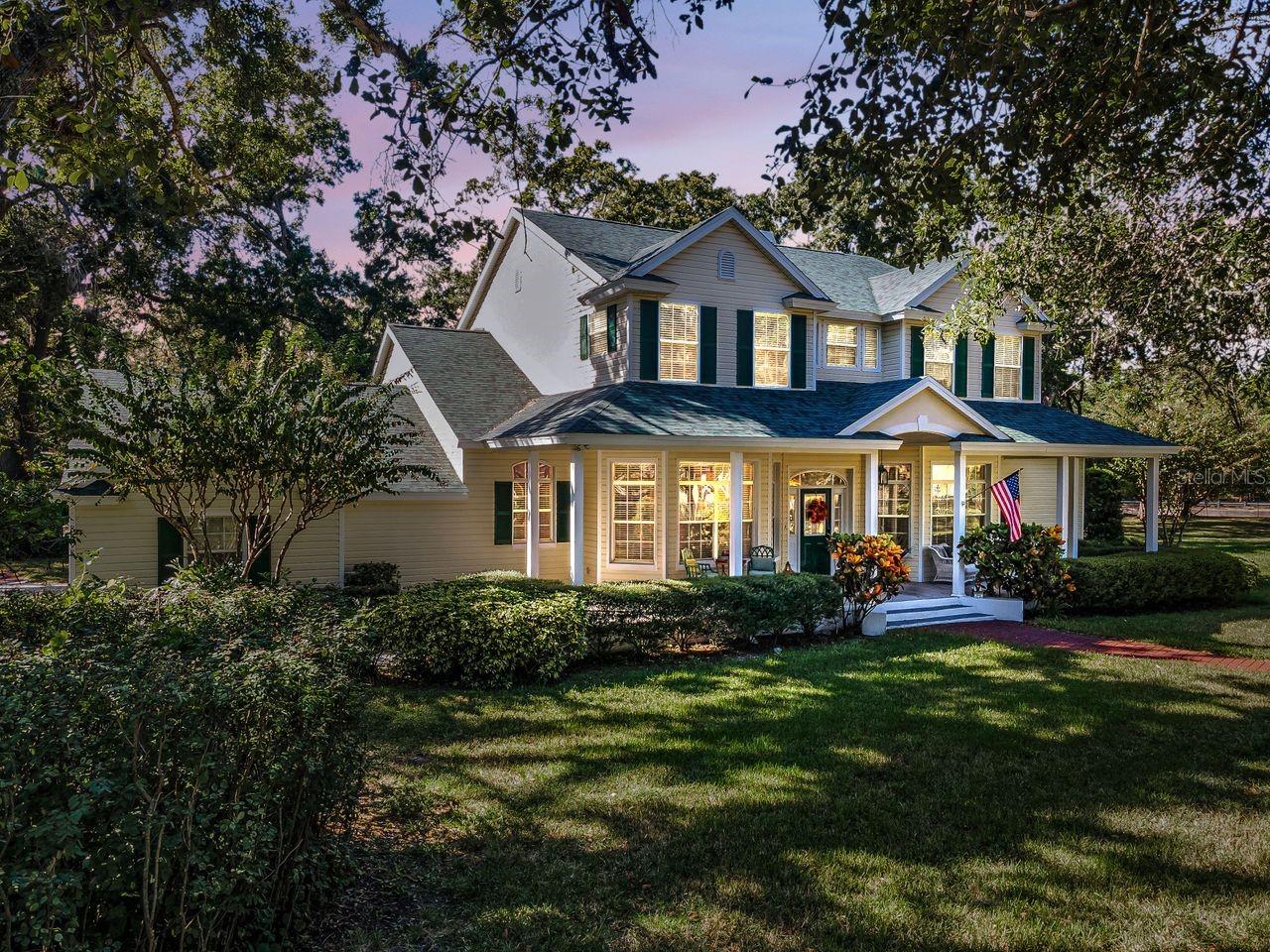 This home is just as stunning at twilight!
