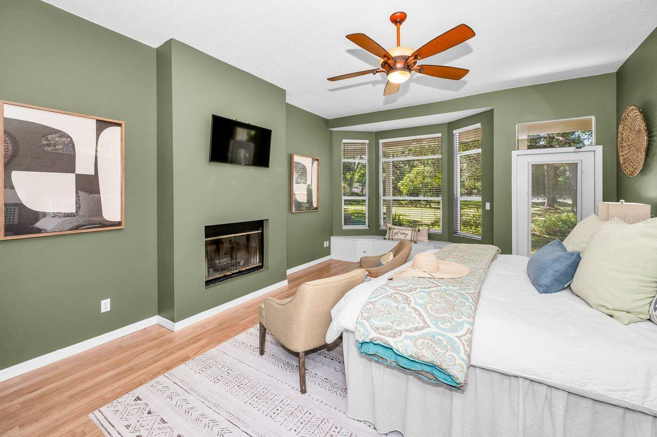 Gorgeous views of the property from every room in the house!