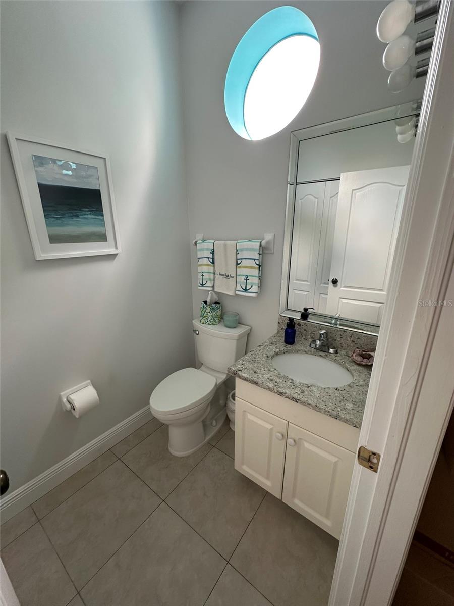 Half Bath on living level (current)