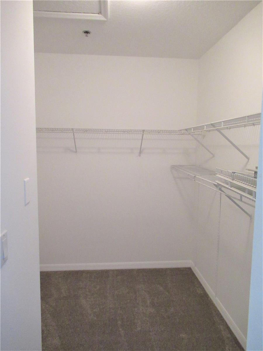 Two walk in closets in primary BR