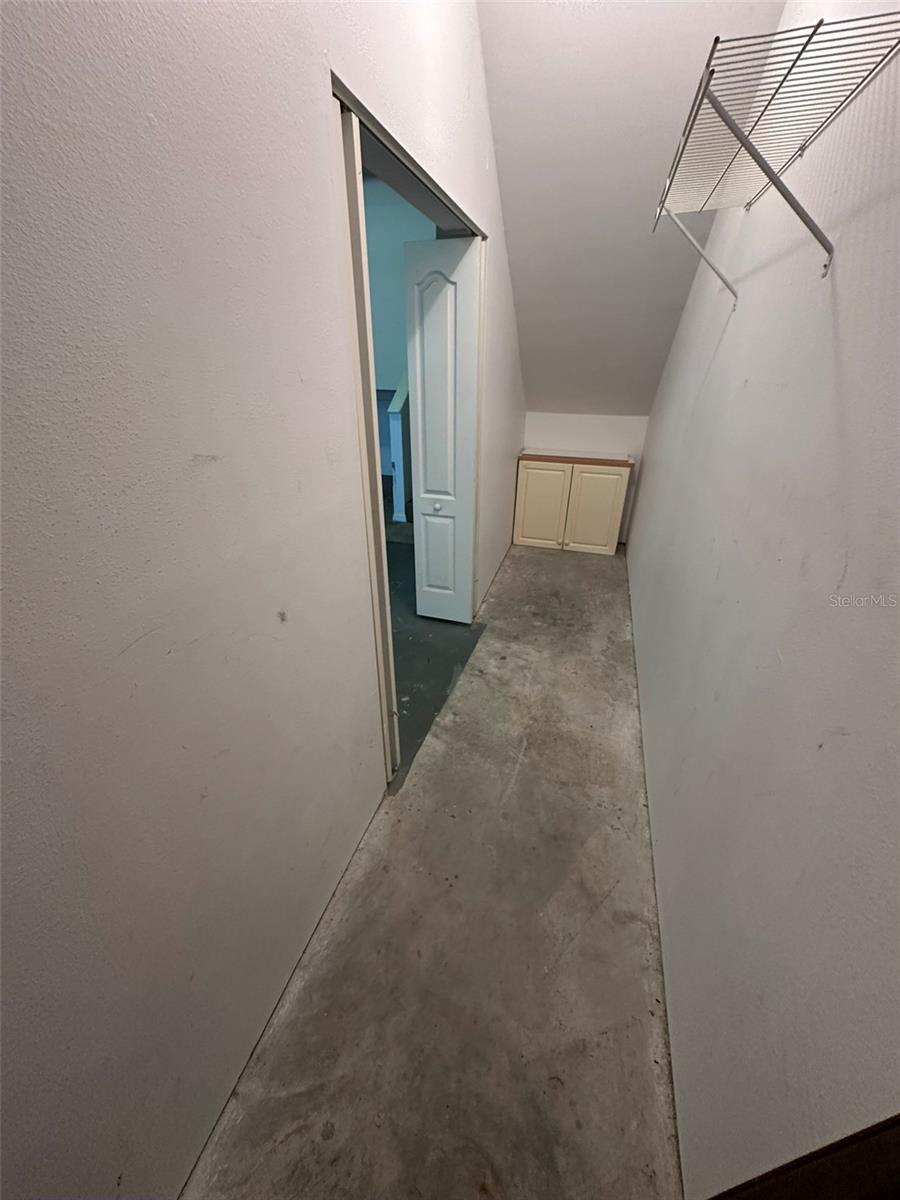 Extra Storage Closet in Garage