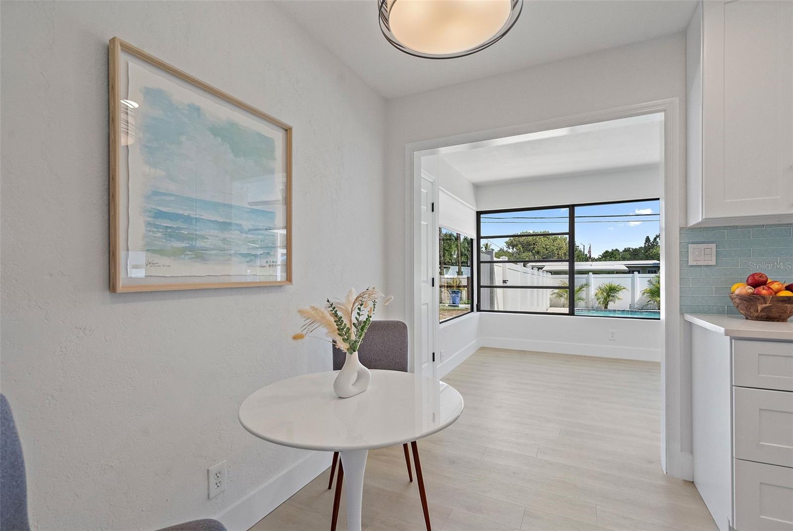 Luxury Vinyl Plank flooring throughout home