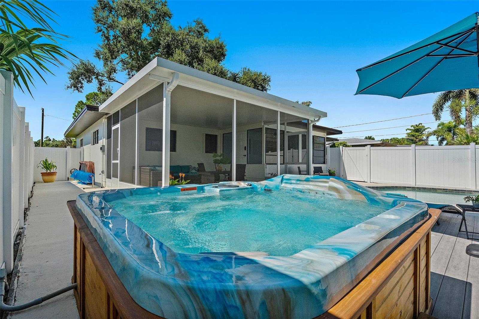 Side House storage for Solar Pool Cover, Reel & Spa Cover