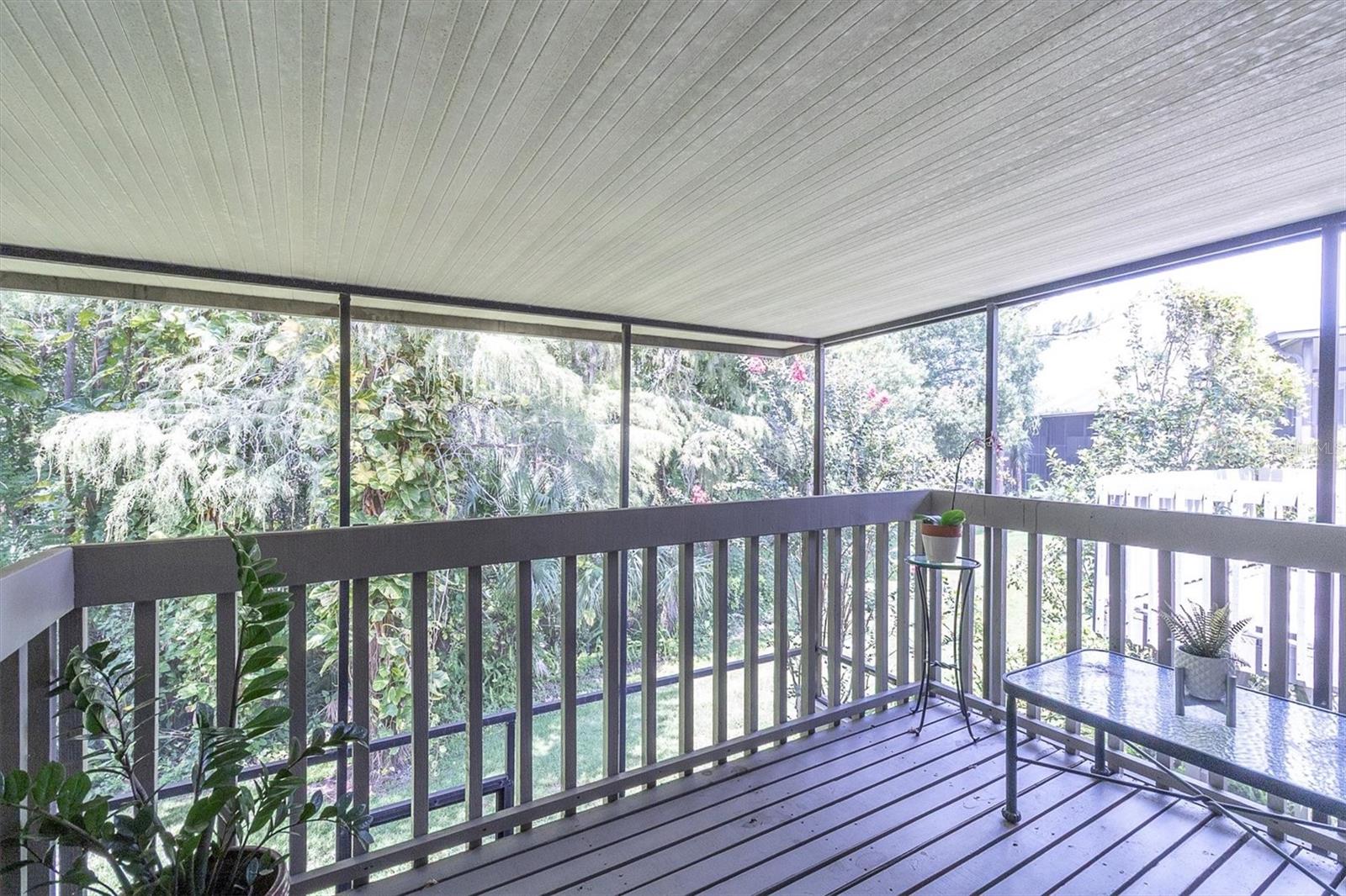 Second Floor Balcony