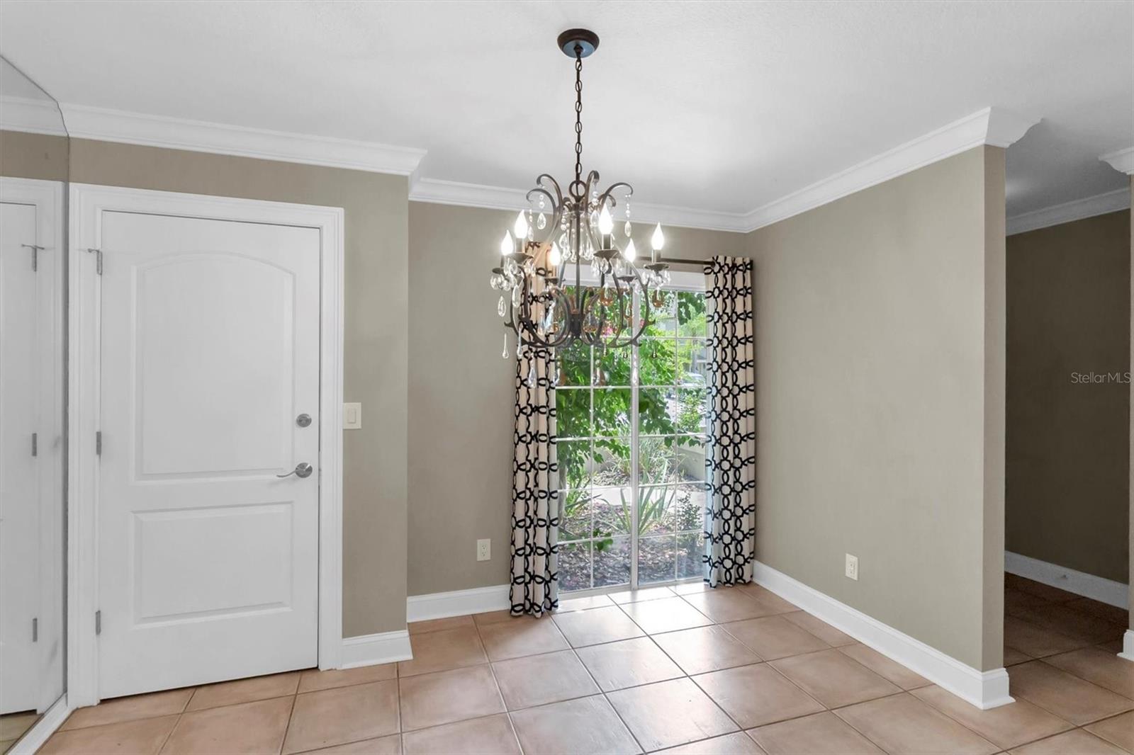 Dining Room/Garage Door