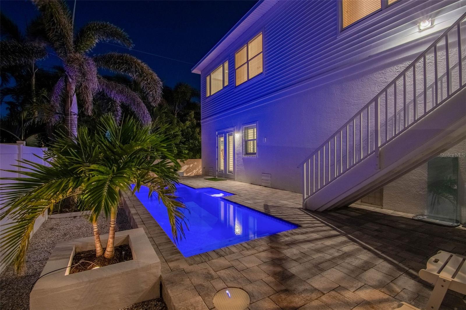 perfect for an evening swim