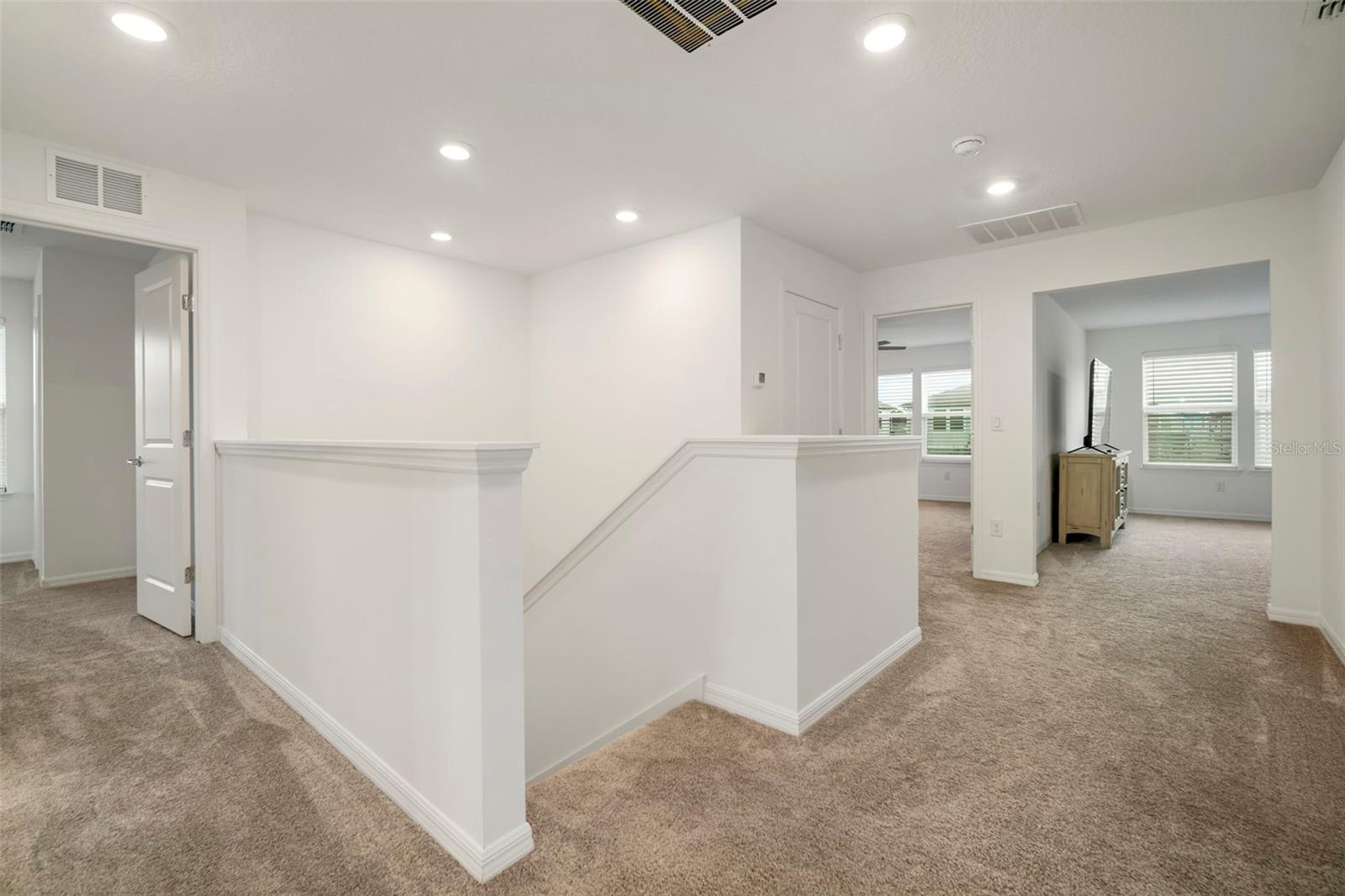 Upstairs landing