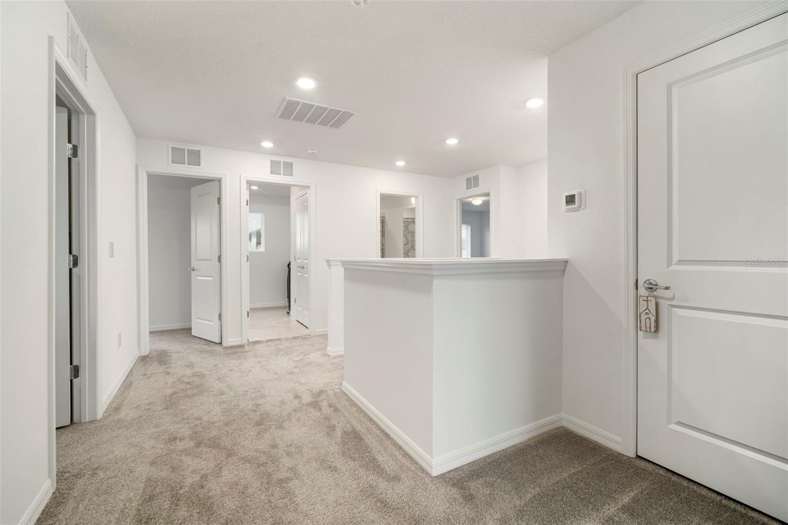 Upstairs landing