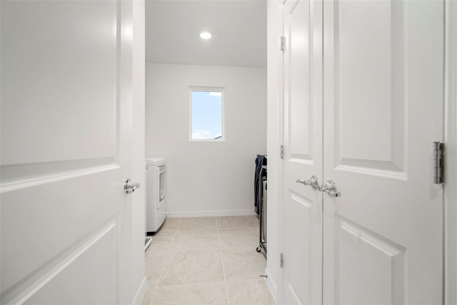 Upstairs Laundry room