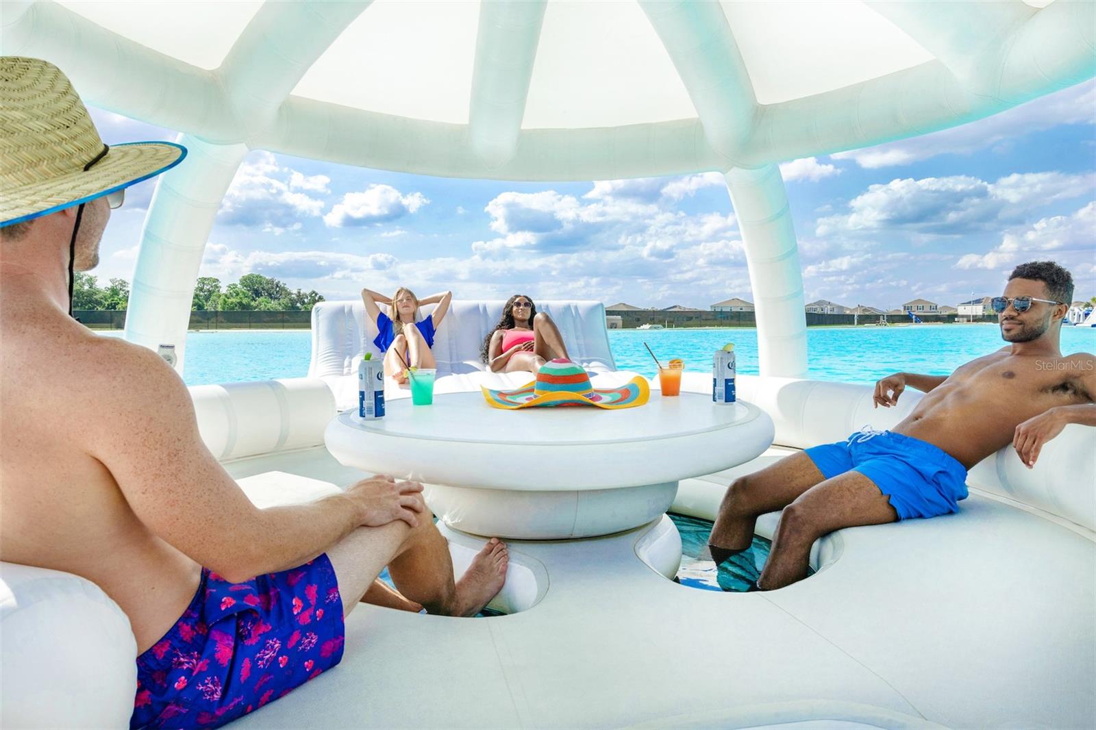 Floating Cabanas
