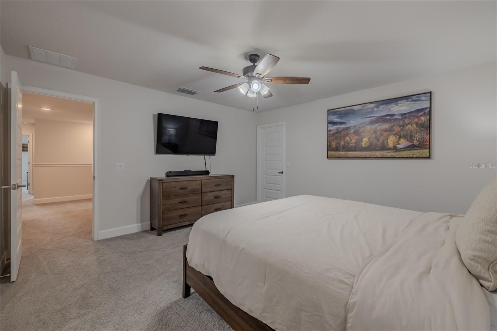 Primary Bedroom, huge Walk in closet
