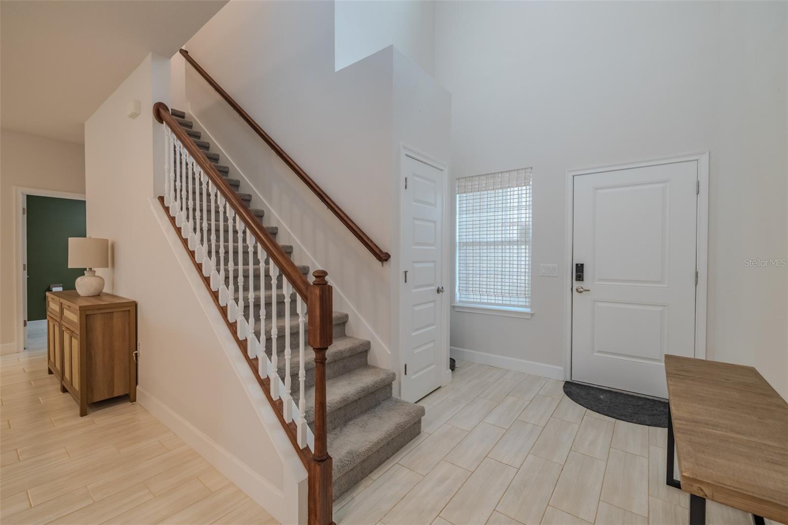 Stairs to 2nd floor from Front Entrance
