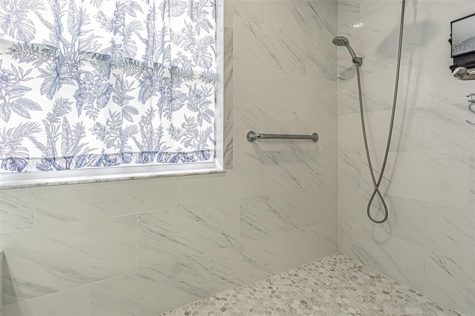 glass block and new shower!