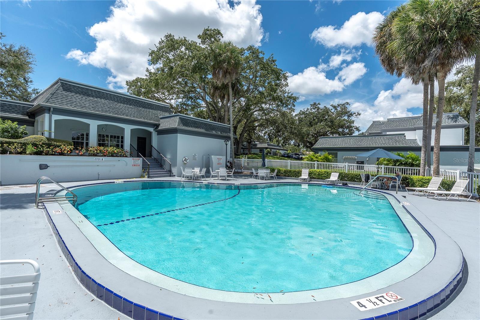 I THINK WE COULD GET A GAME OF MARCO POLO GOING IN THIS HERE POOL!  (1377 MCMULLEN BOOTH RD)