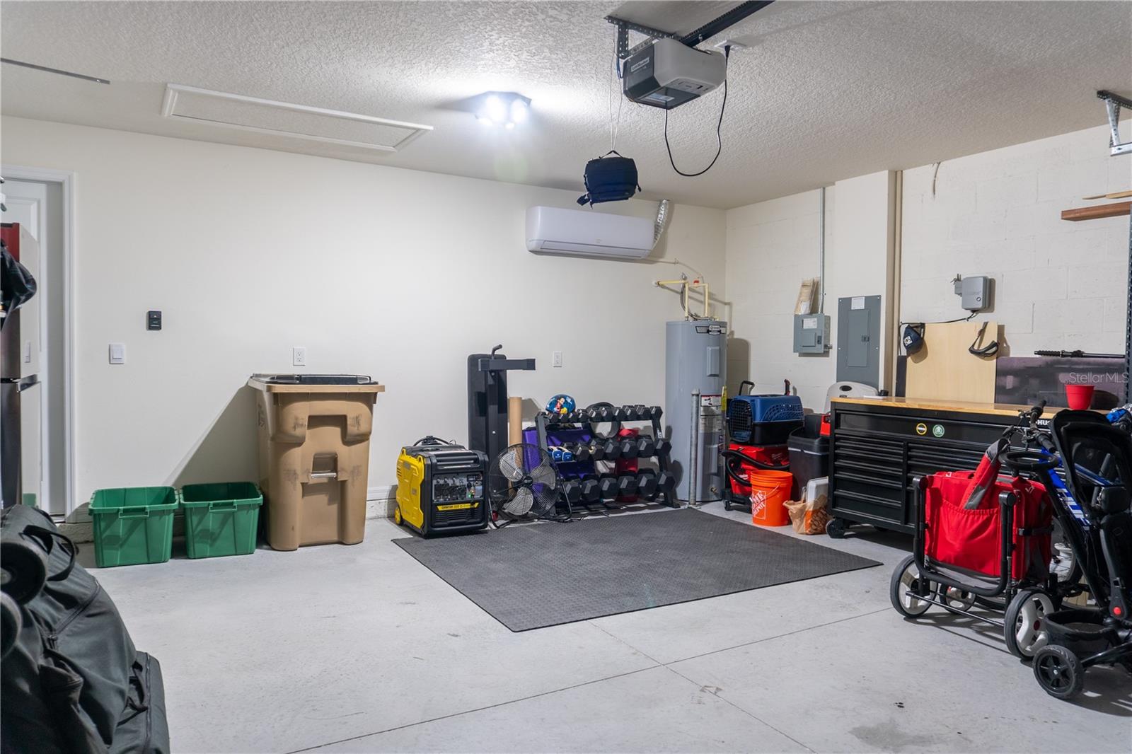 A/C in the garage