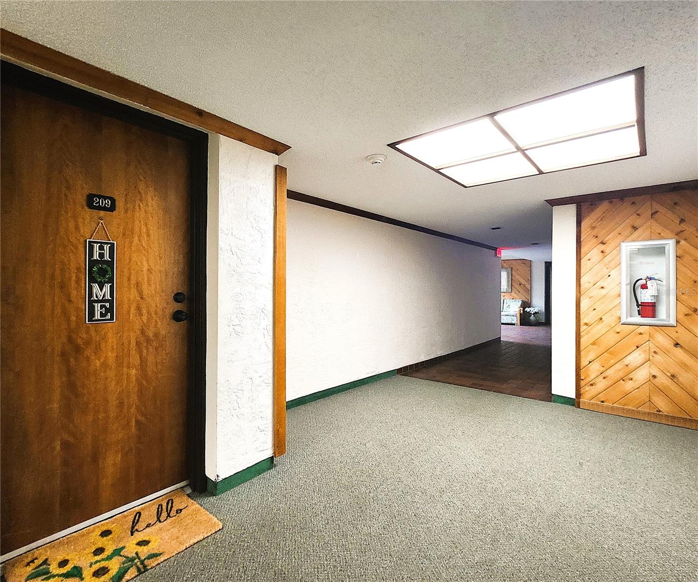 Condo steps from the elevator