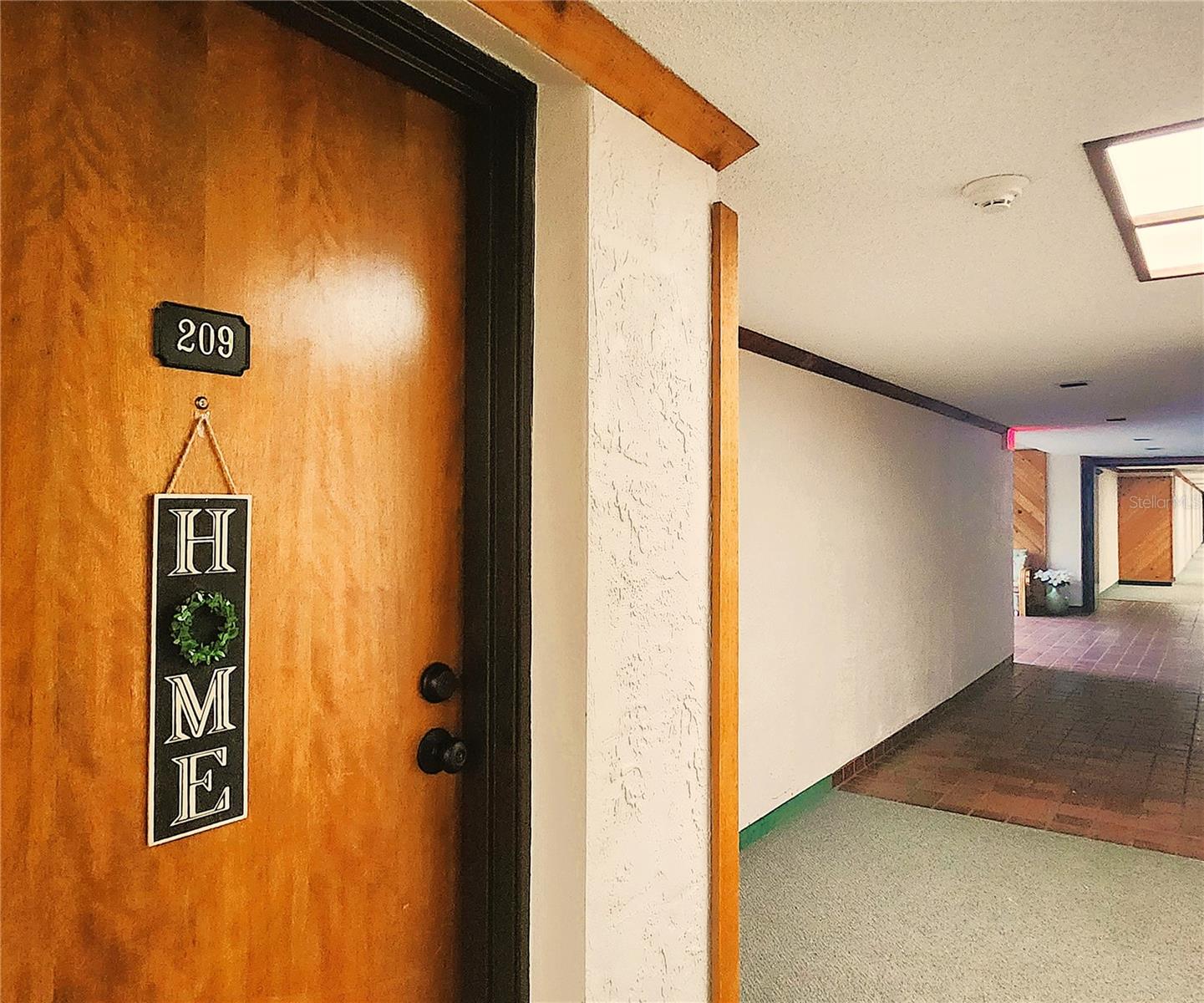 Condo steps from the elevator