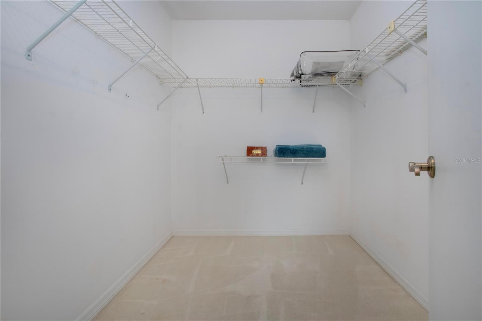 Large walk-in closet
