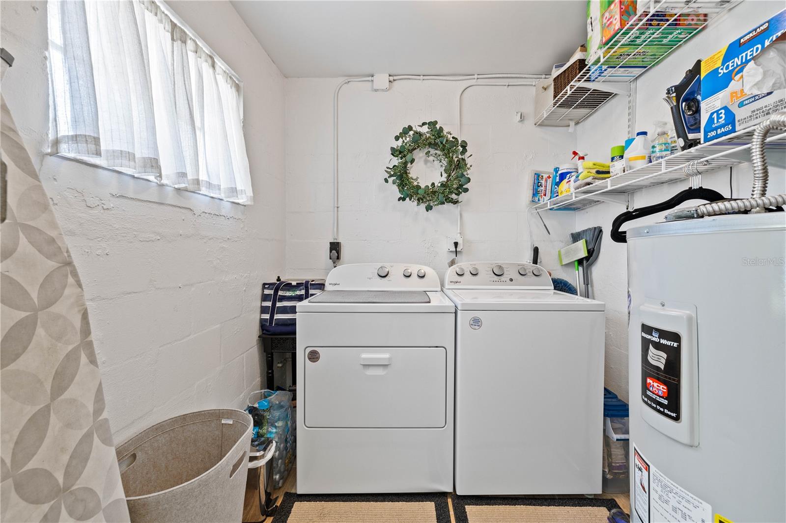 Indoor Laundry Room