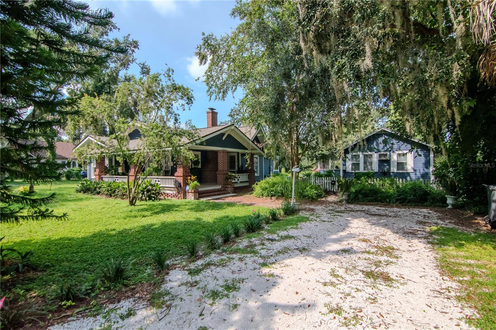 Separate Driveway in front of the Cottage