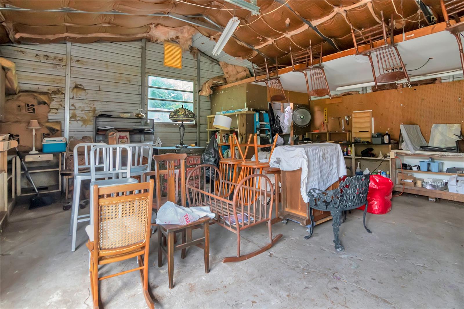 Interior of Storage Shed/ Garage/Workshop