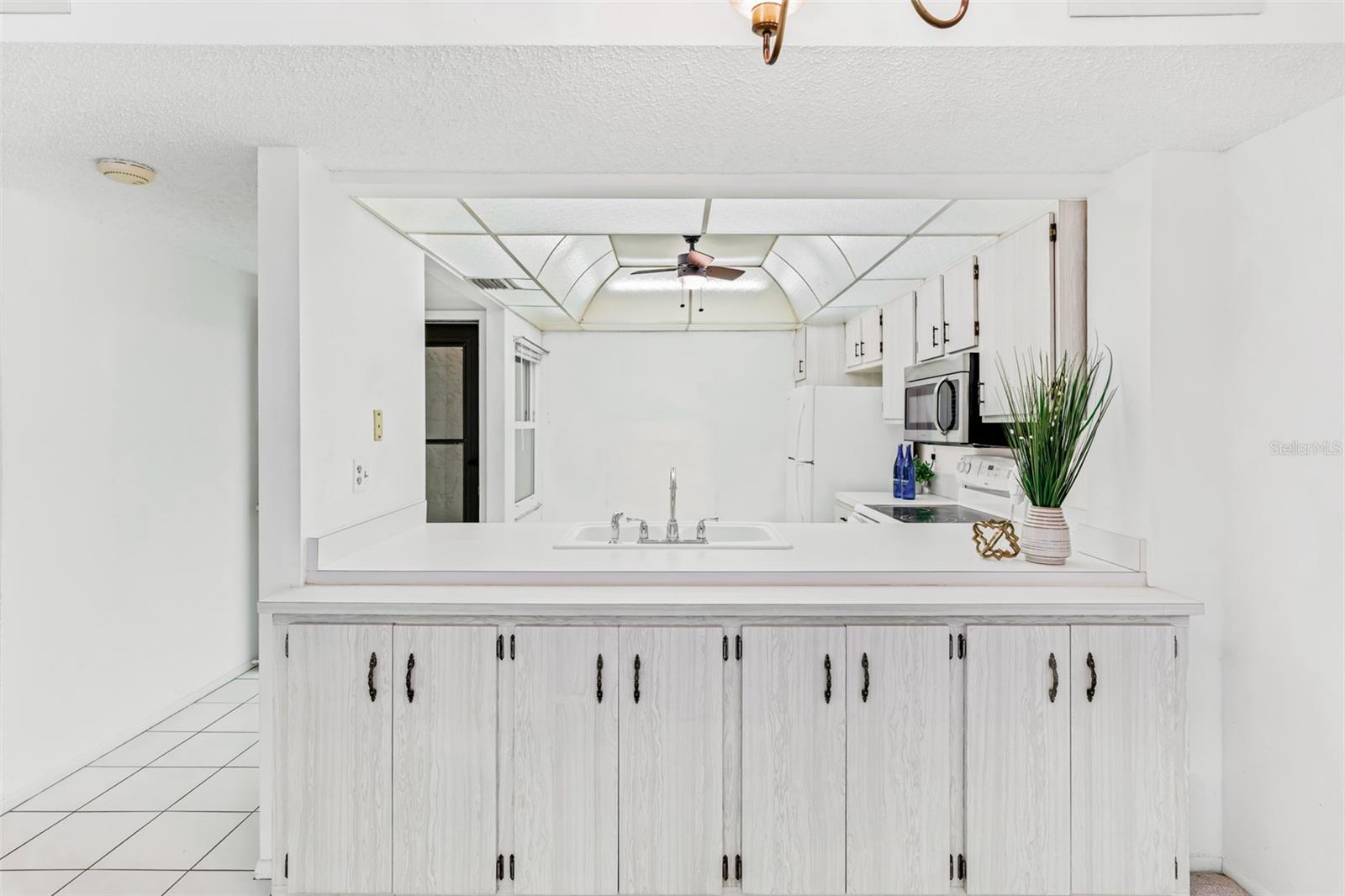 View Of Kitchen from Living Room