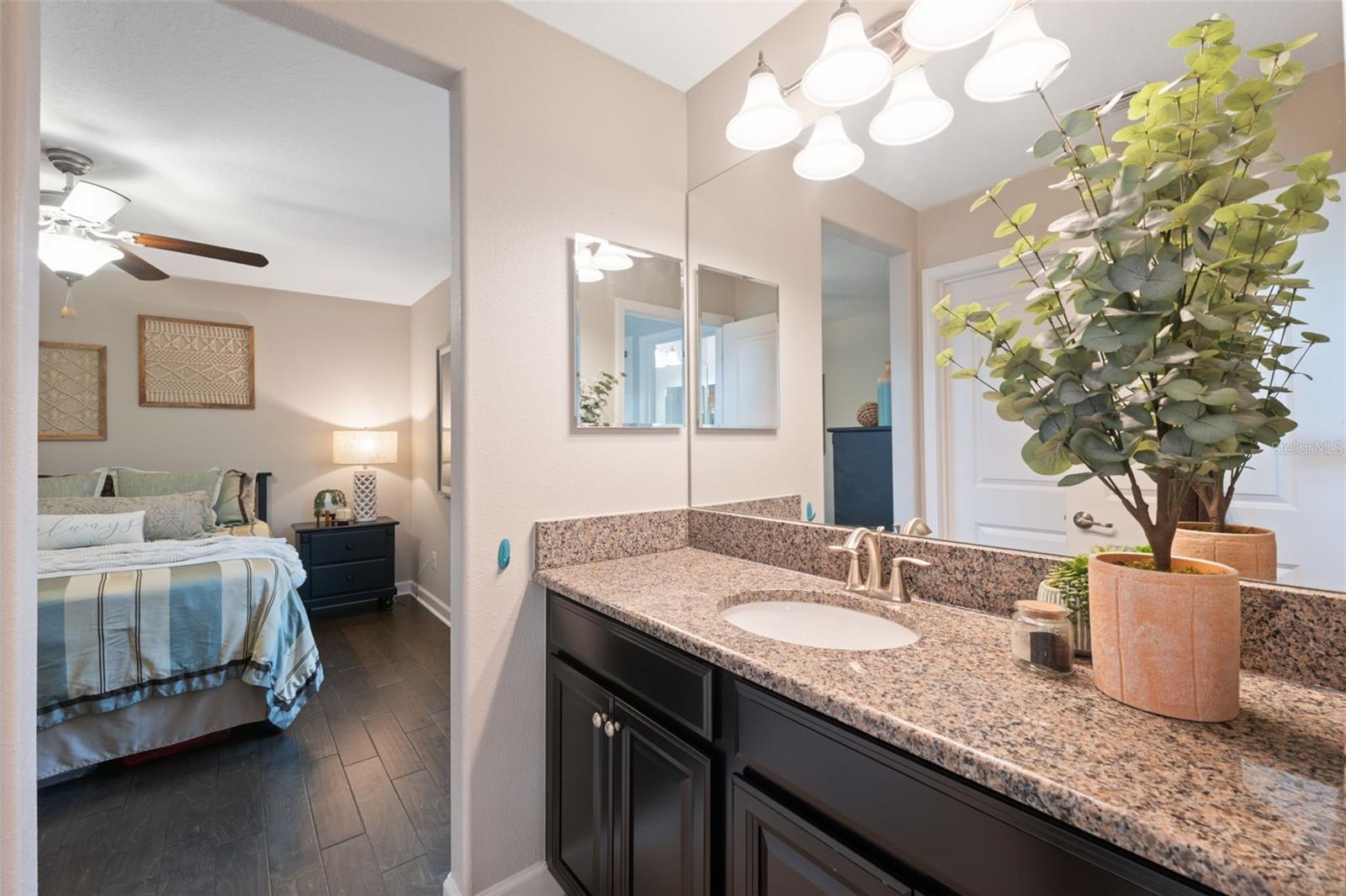 Jack & Jill Style Bath connecting Bedroom 2&3
