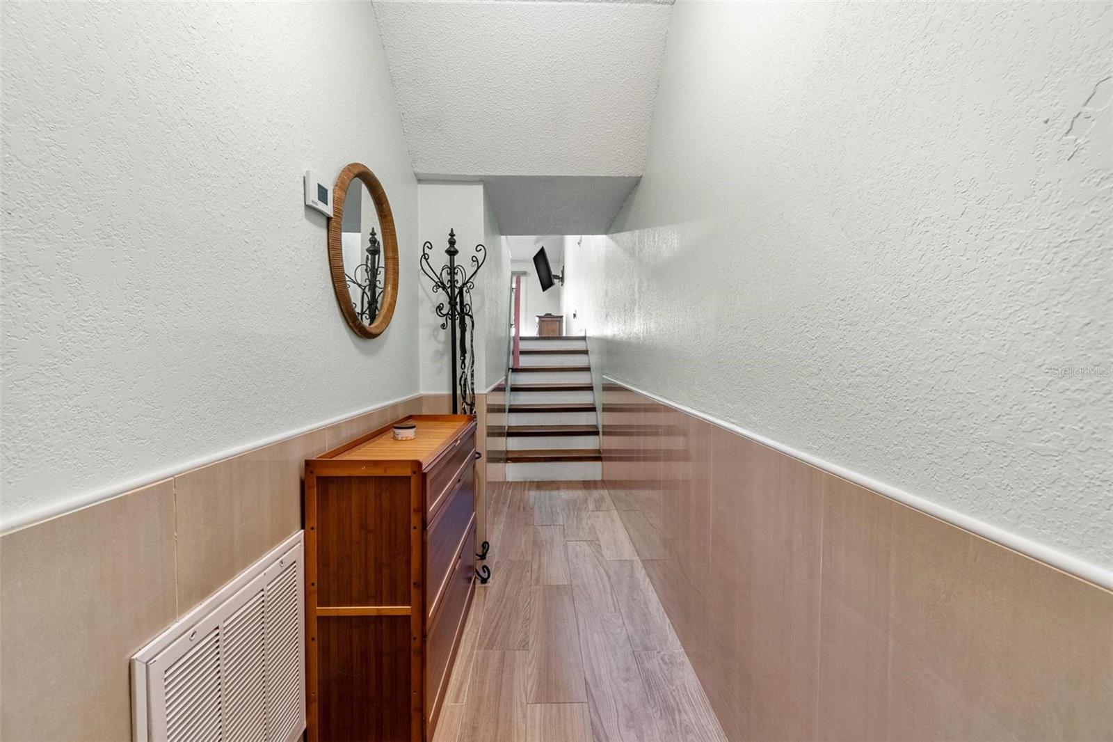 New wall tile in Hallway