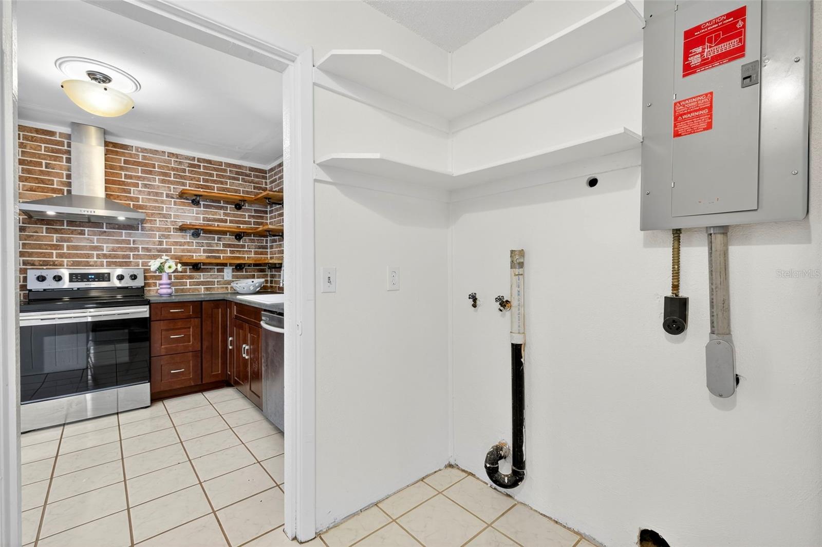Laundry Room off Kitchen