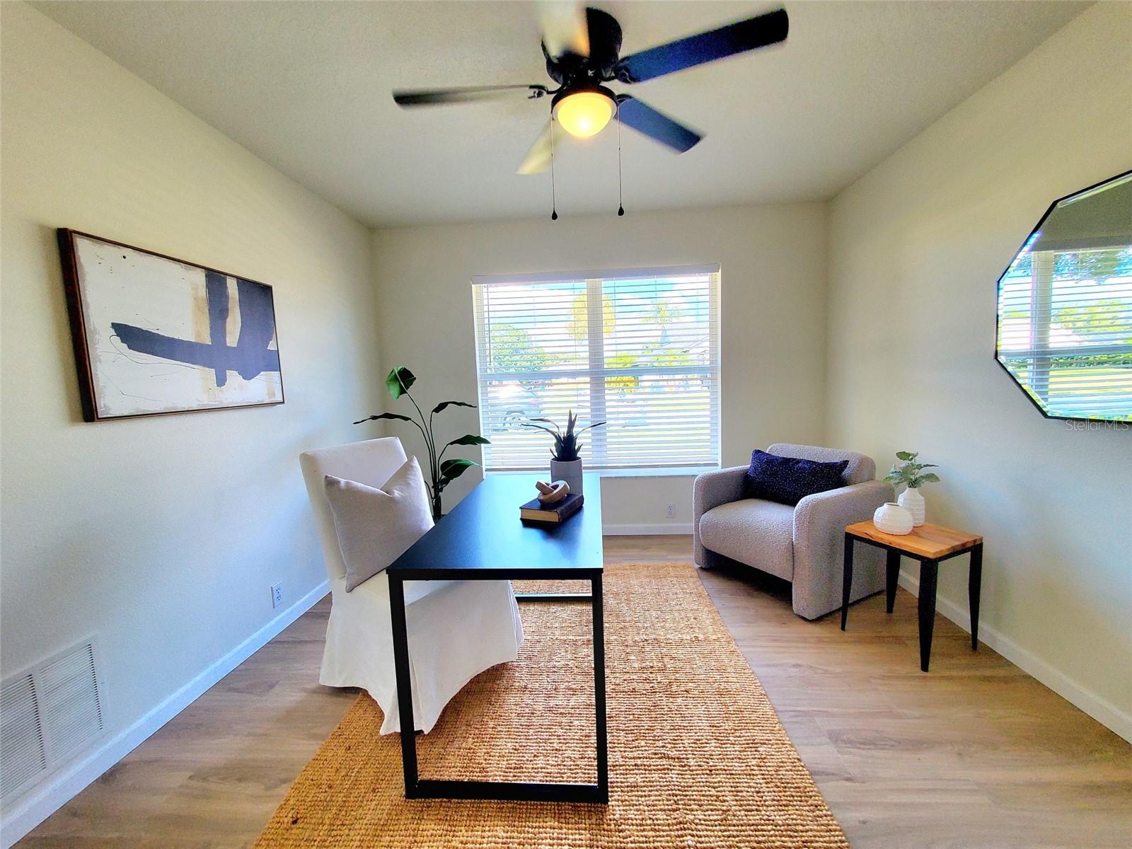 BEDROOM/AT-HOME OFFICE