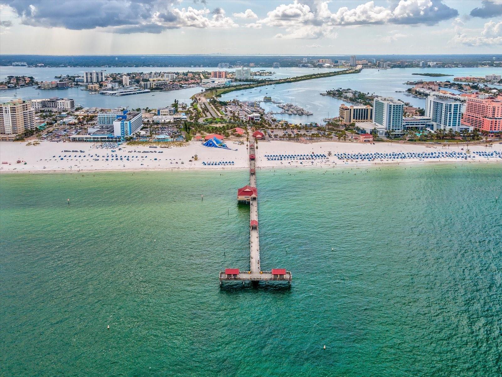 Pier 60 Ariel View/Clearwater Beach