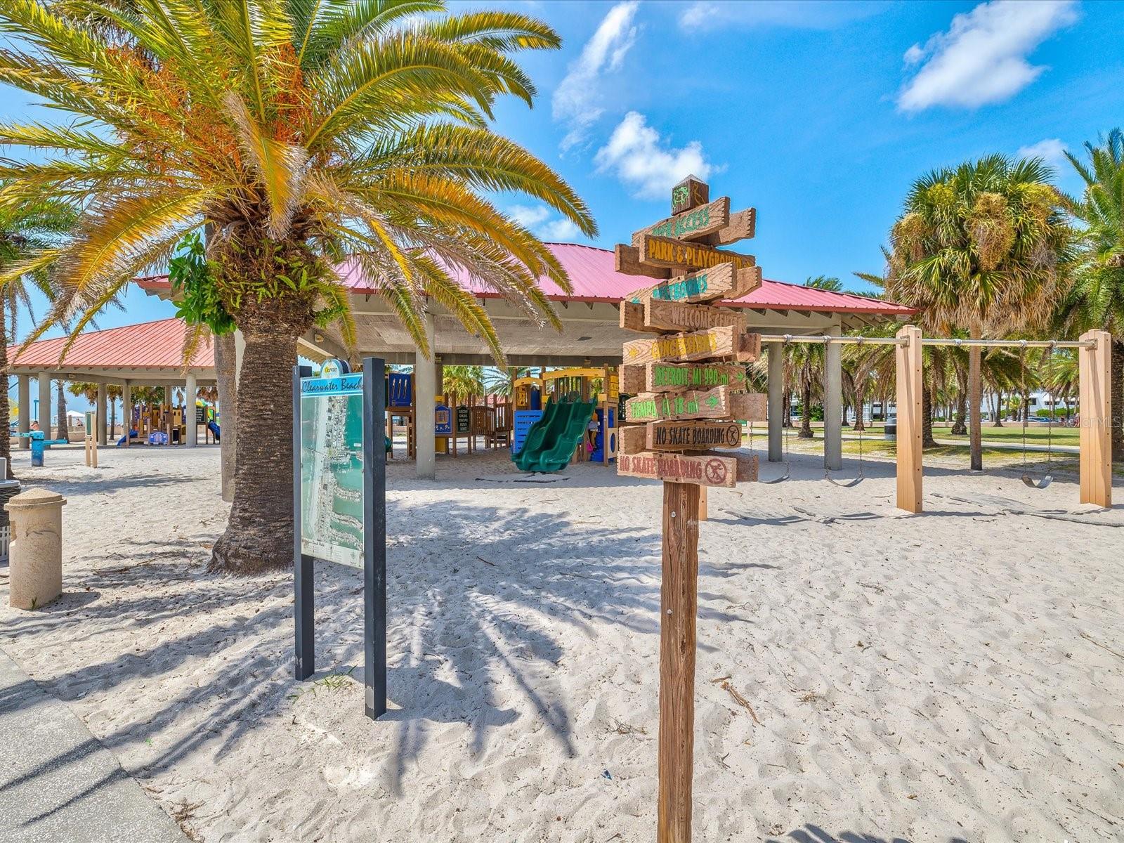 Play Area on Clearwater Beach