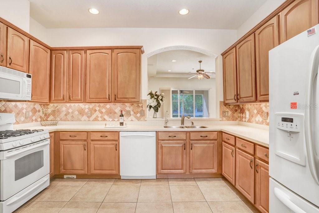 Kitchen with beautiful cabinetry