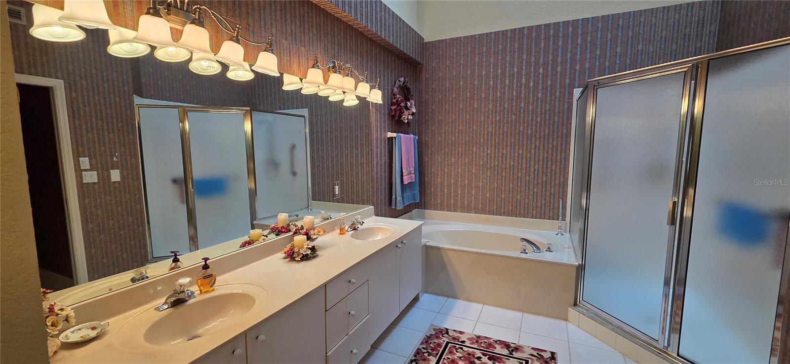 Walk in shower