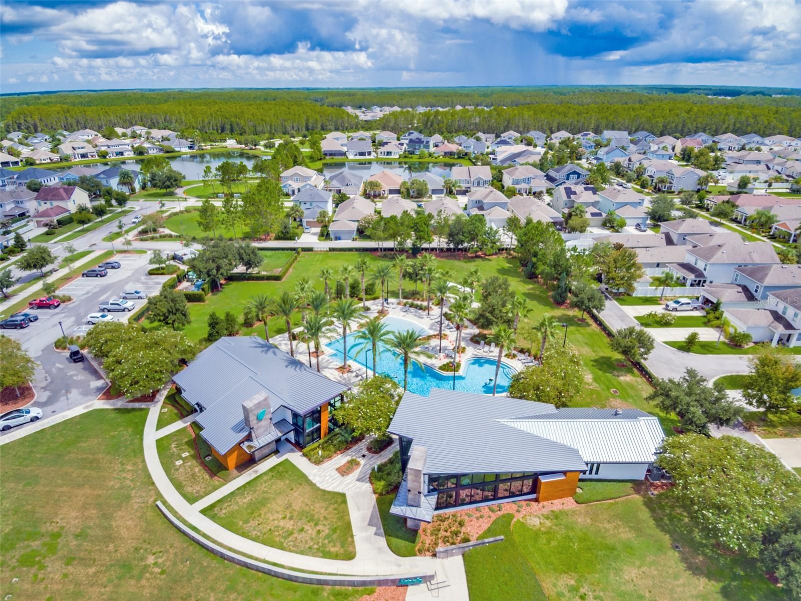 Birds Eye view of luxury