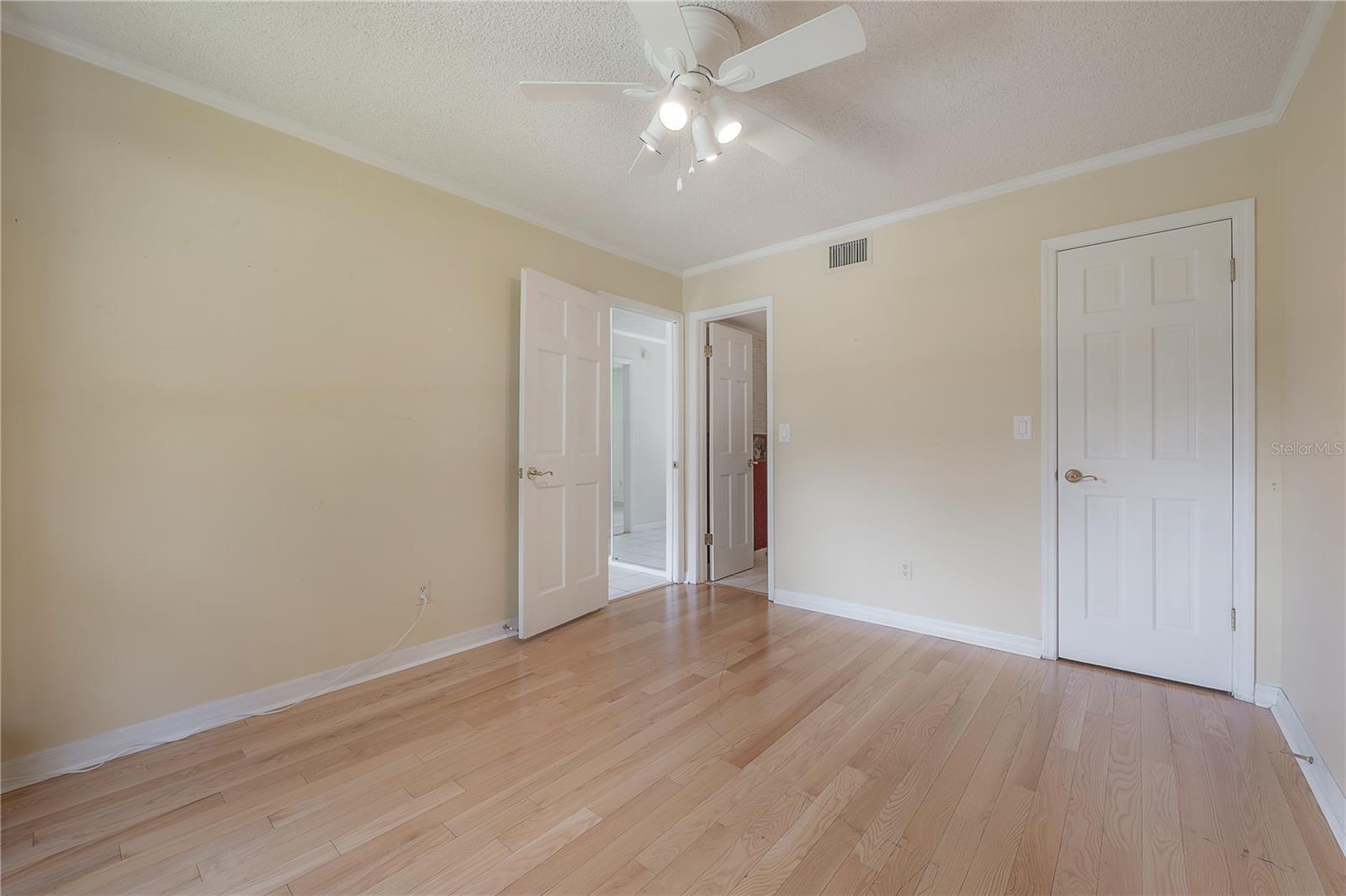 Downstairs bedroom 2/Den/ Office with closet