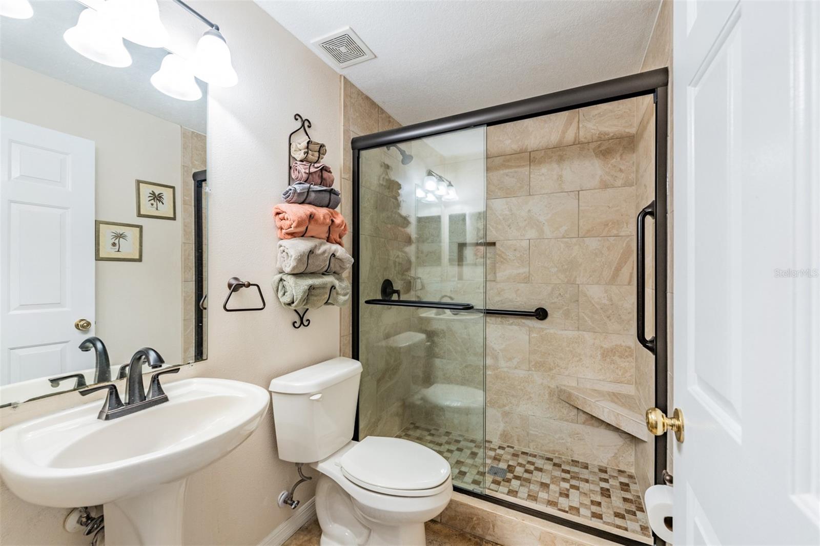 Downstairs Updated Guest Full Bathroom