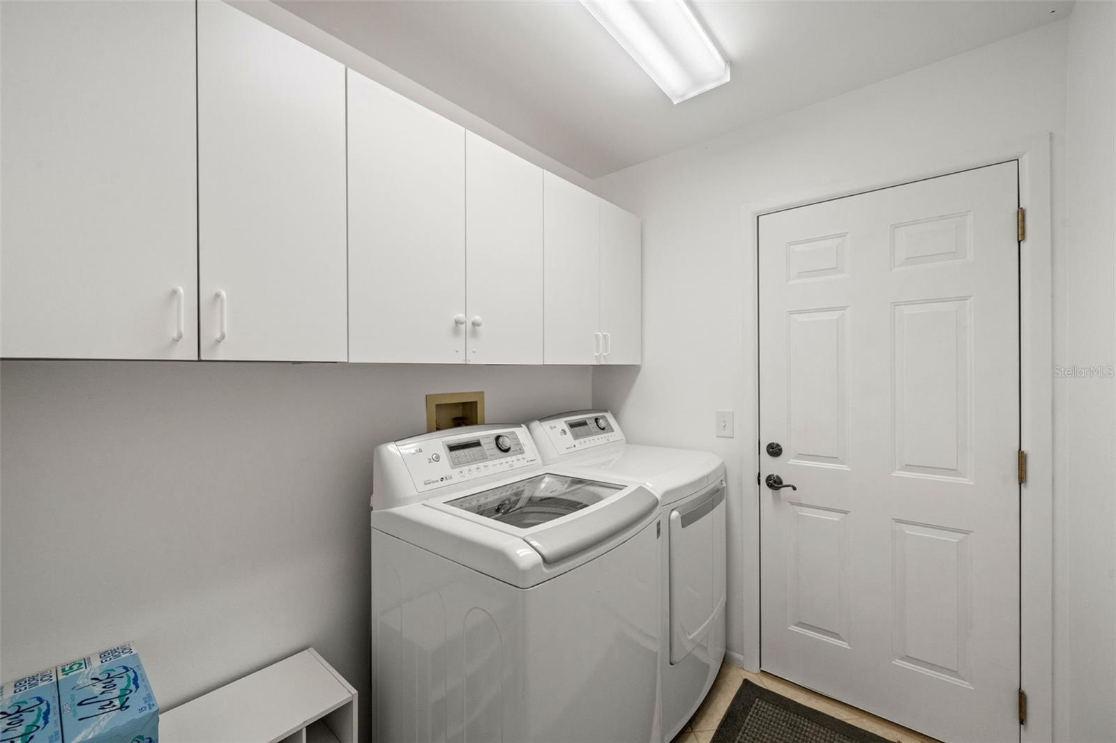 Laundry Room with storage.