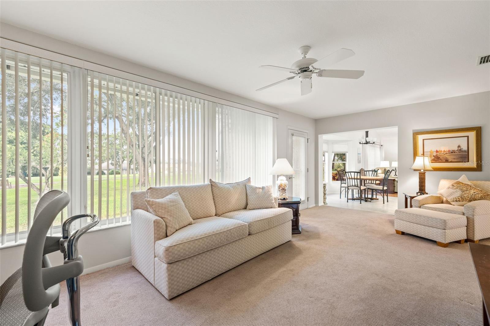 The extended living area with Golf Course view - How will you use it?