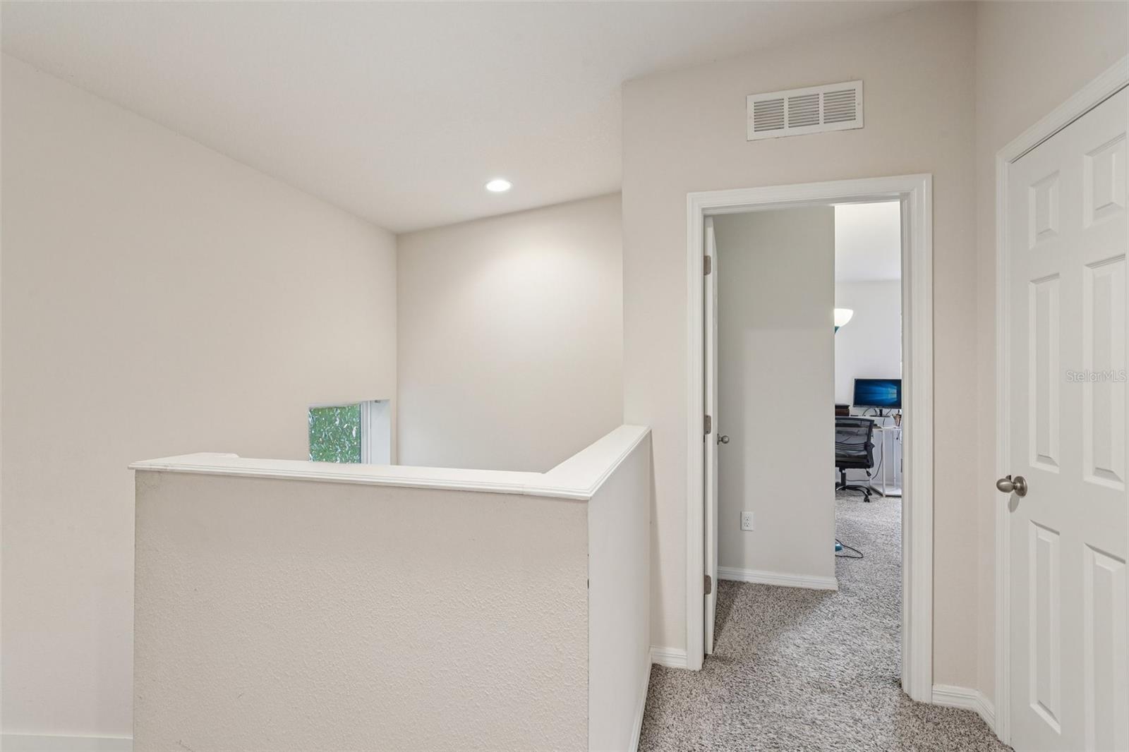 Upstairs hallway area.