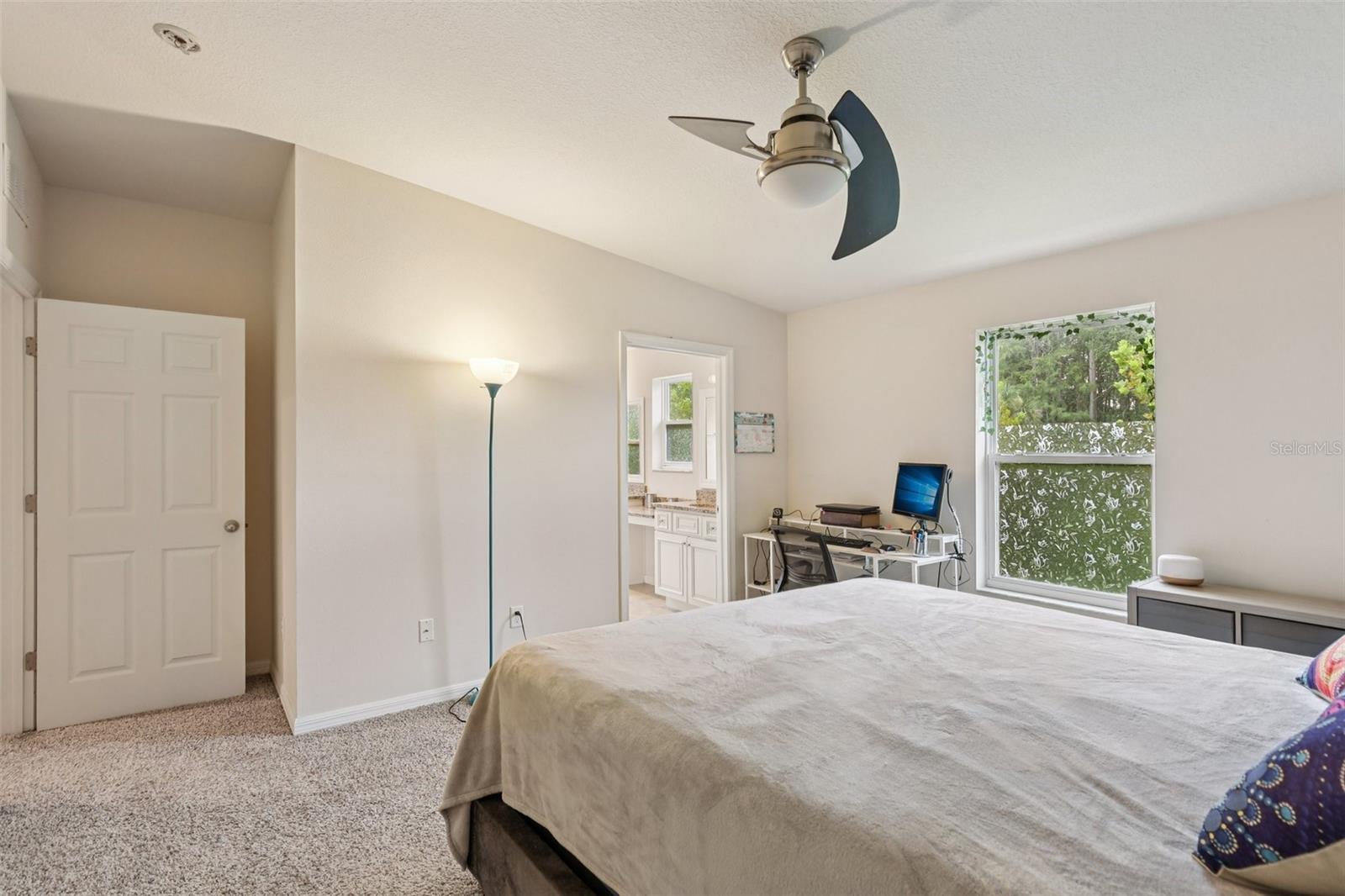 Master Bedroom with Ensuite Bathroom.