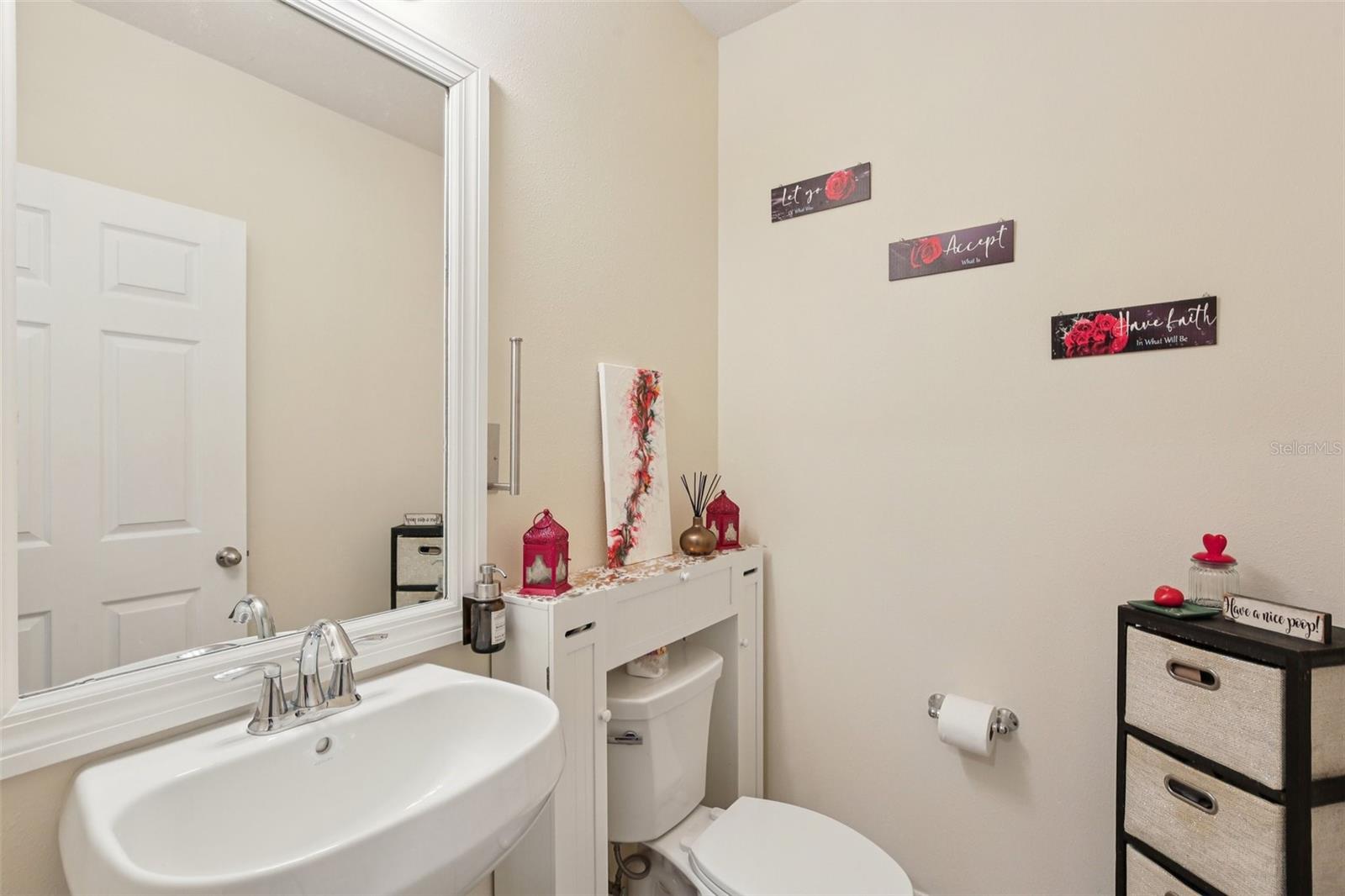 First Floor 1/2 Bathroom.