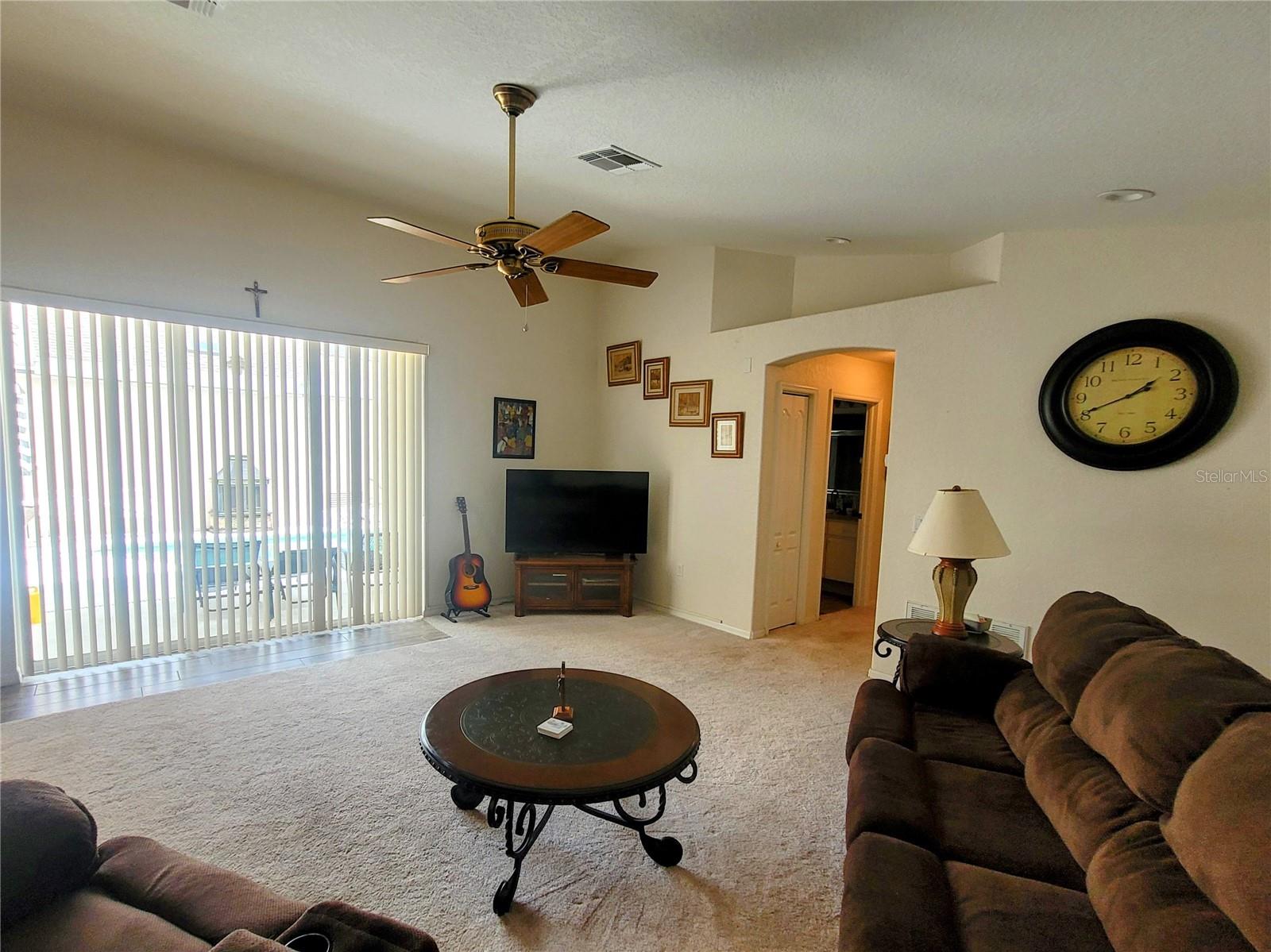 Living Area, Siders to Pool