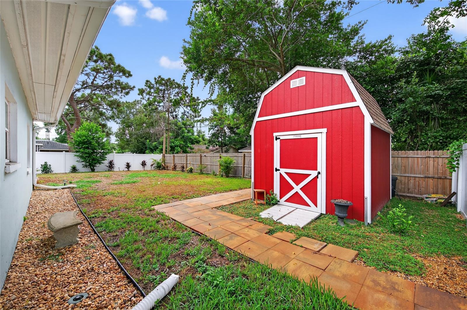 New shed with loft
